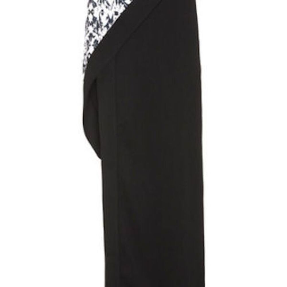 Minty Meets Munt Dusk Till Dawn Black Ikat Print Skirt
